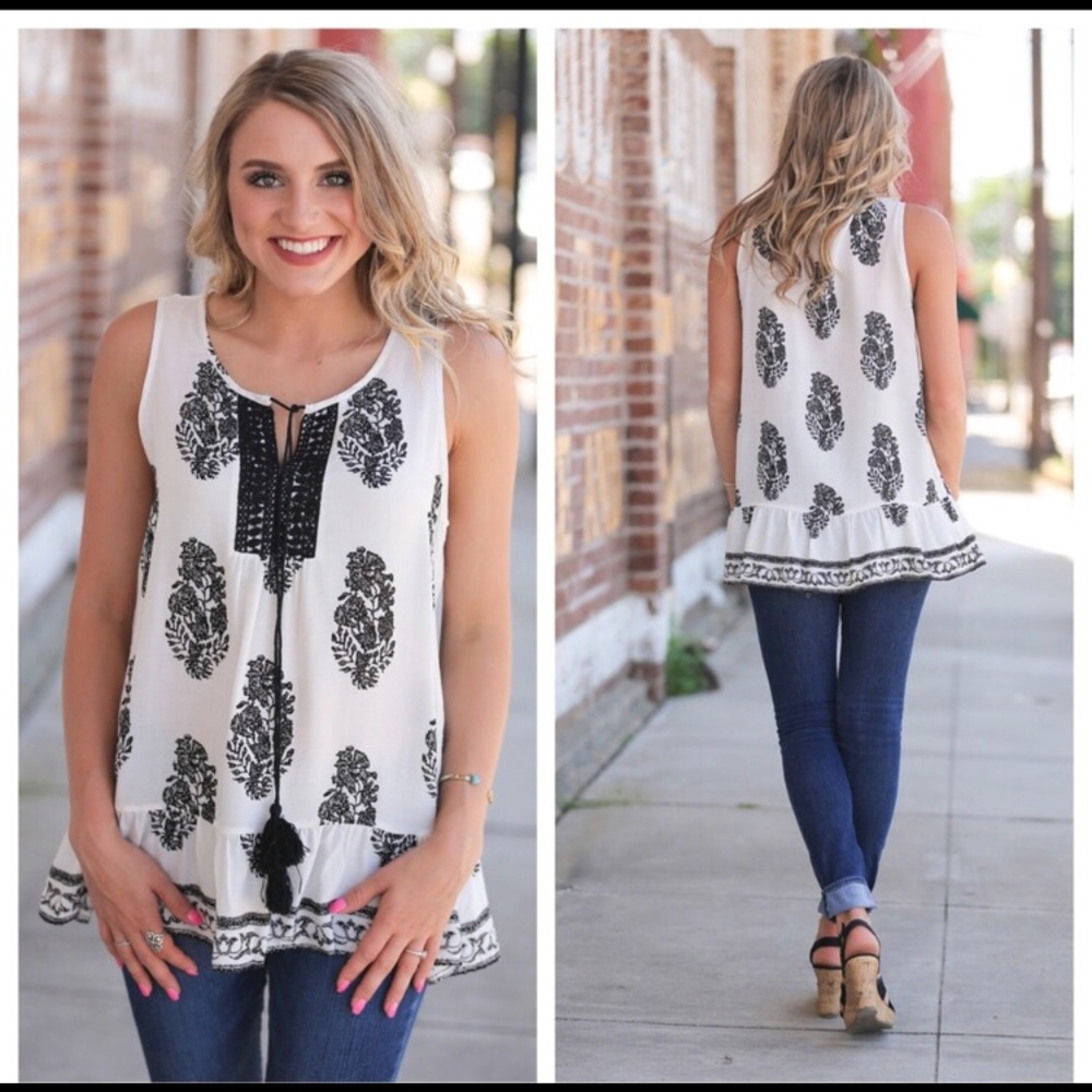 Ruffle Tunic